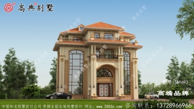 四层复式别墅设计效果图