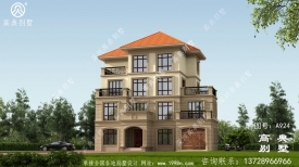 欧式风格豪华别墅，贴合农村居住习惯