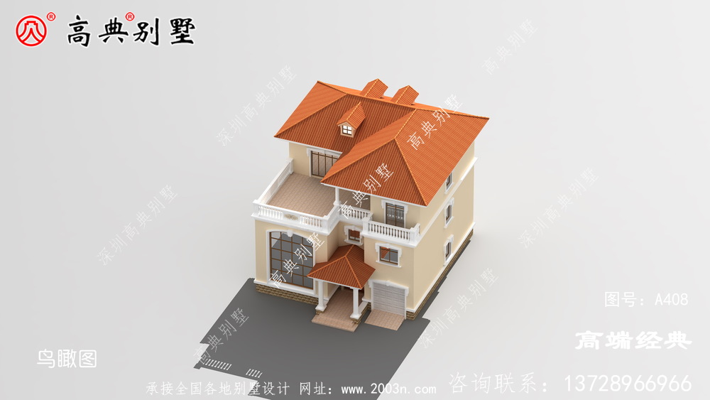 农村三层欧式别墅造价贵吗?来看看你就知道了