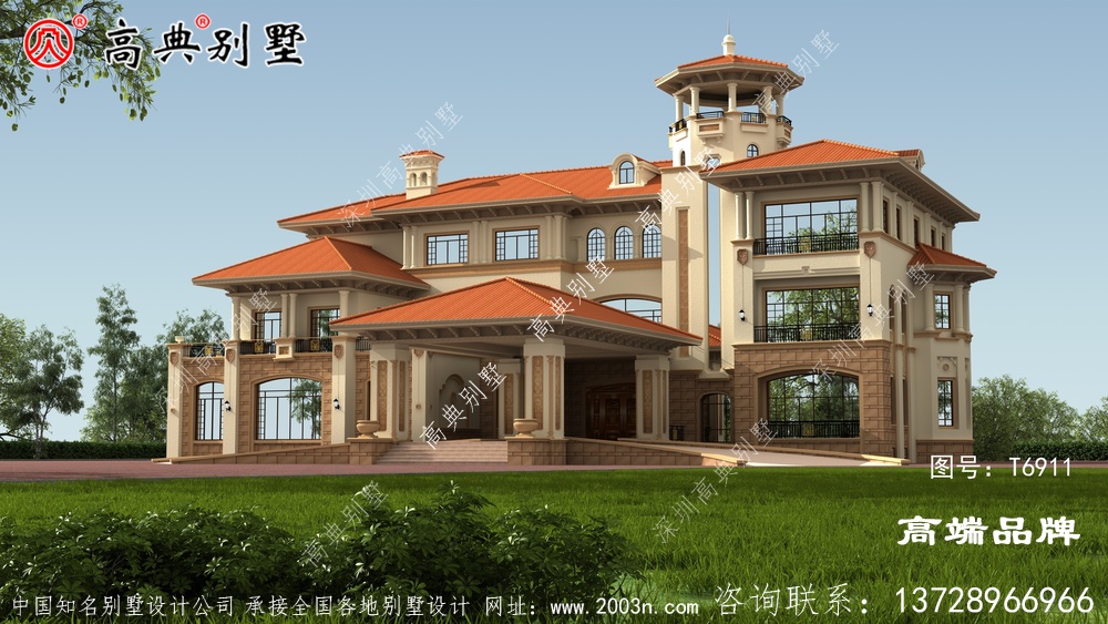 别墅外观效果图看过千百遍，却让人念念。