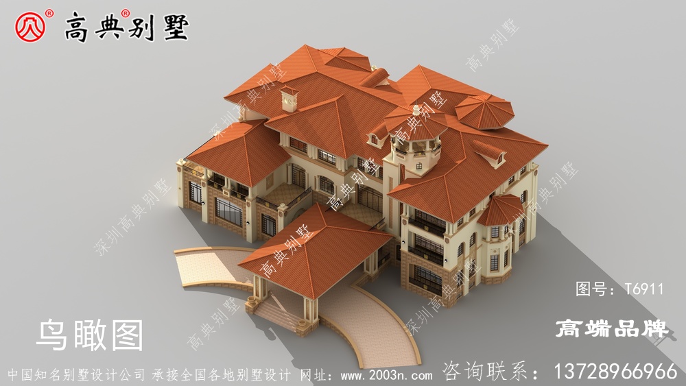 别墅外观效果图看过千百遍，却让人念念。
