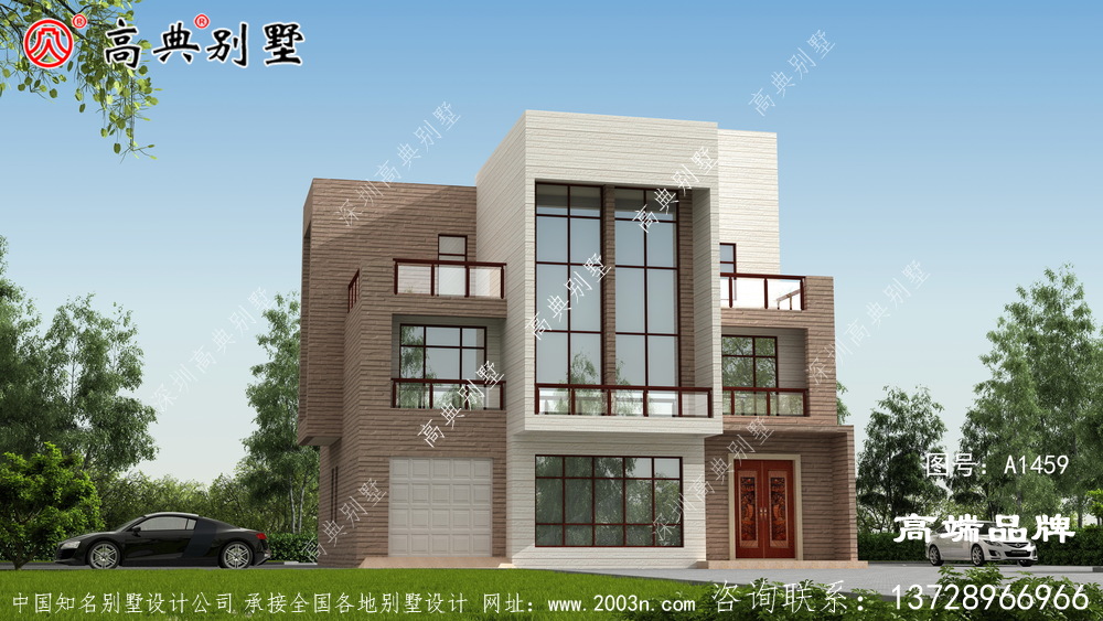 农村三层别墅设计方案建在老家也能惊艳了村里人