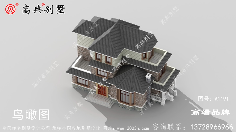古典欧式别墅外观效果图时尚有品质