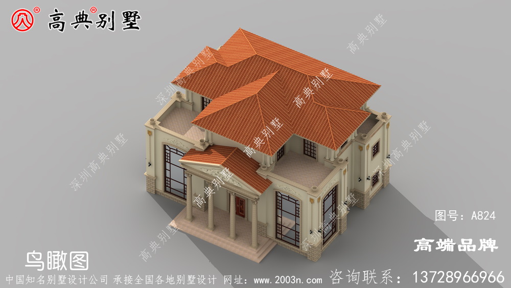 家装设计图农村别墅,贵气十足