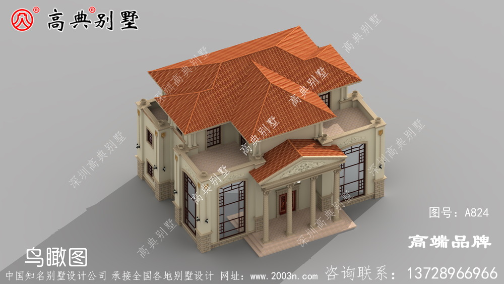 家装设计图农村别墅,贵气十足