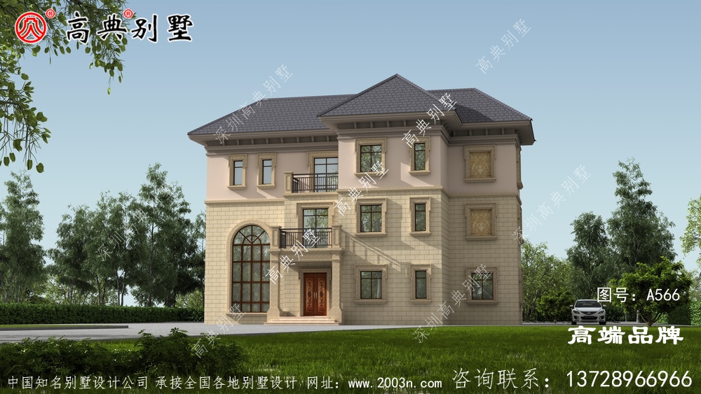 农村住宅平面图外观及布局美观又大方
