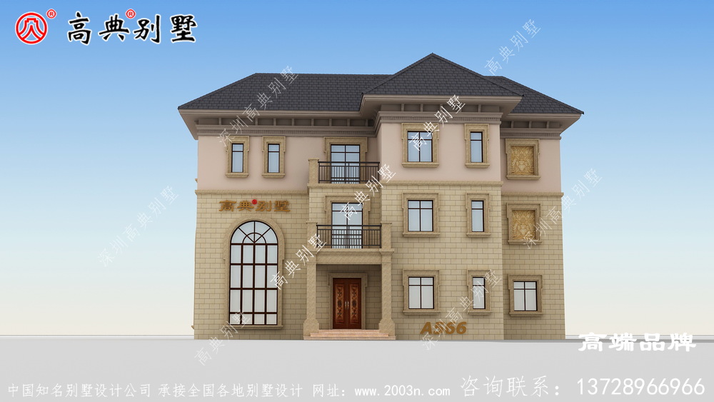 农村住宅平面图外观及布局美观又大方
