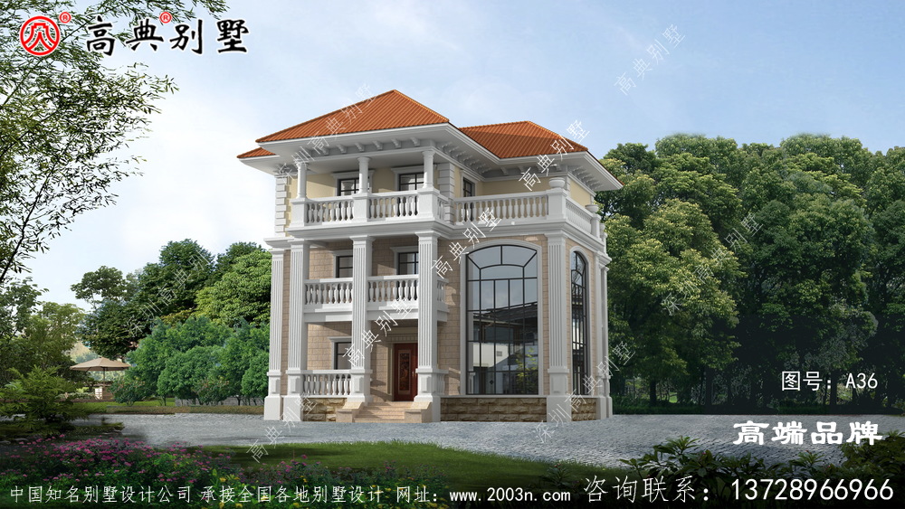 别墅窗户外观效果图这样的房子才是最美的