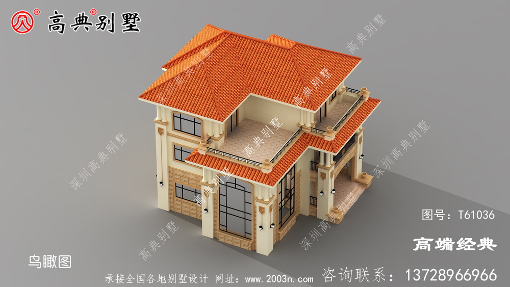 三层设计效果图为房屋增添气质