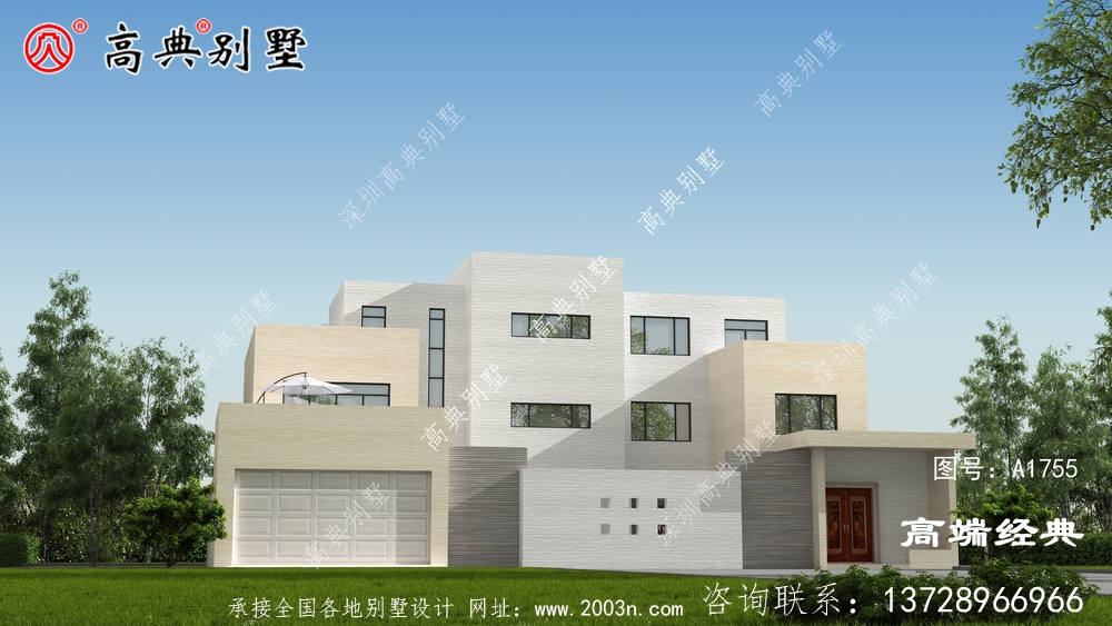 庭院现代风格别墅你见过吗?