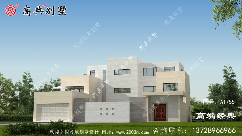 庭院现代风格别墅你见过吗?
