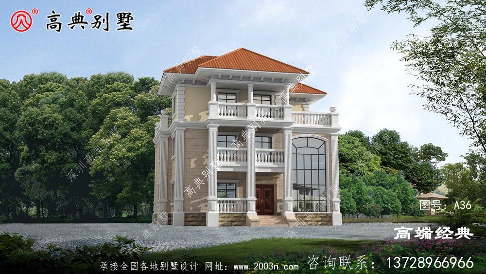 带露台设计,保障了室内的通风与采光