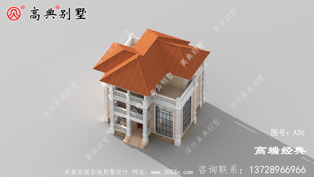 带露台设计,保障了室内的通风与采光