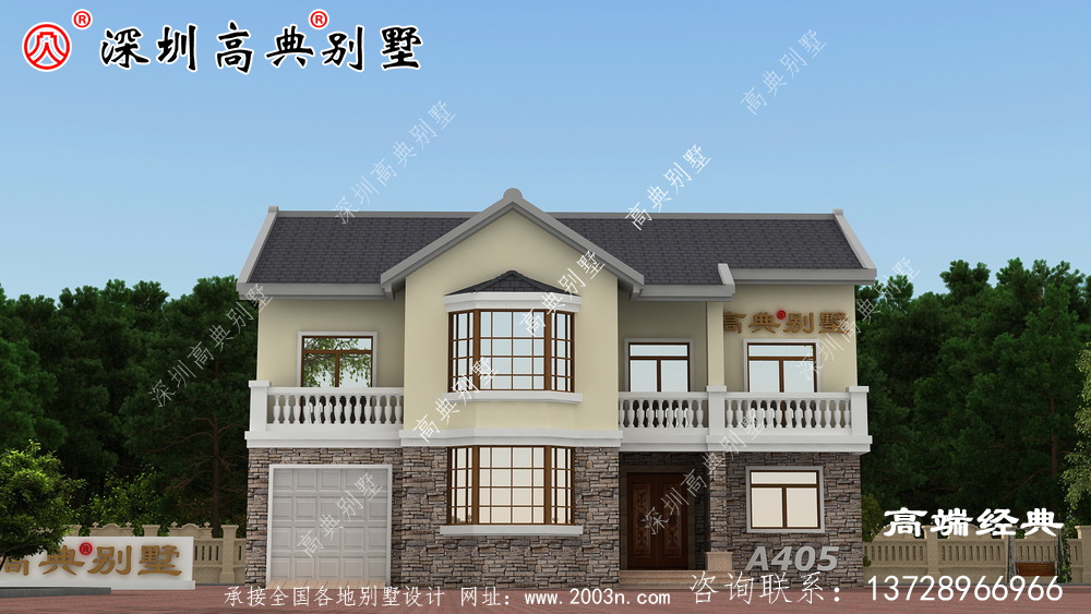 普通农村建房设计图分享