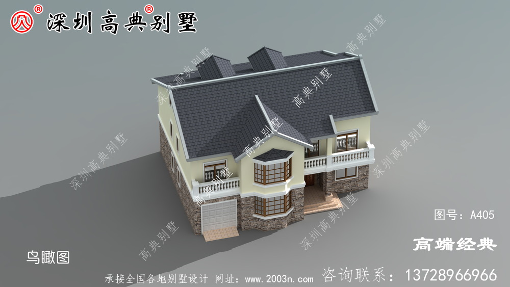 普通农村建房设计图分享