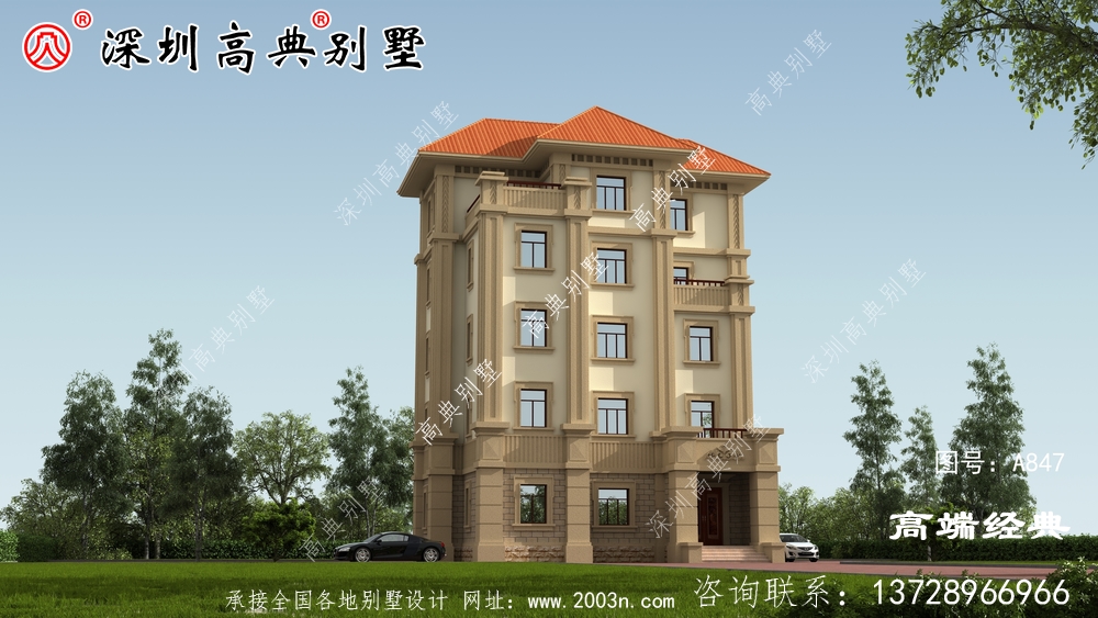 在老家建造这样的别墅,想不红都难