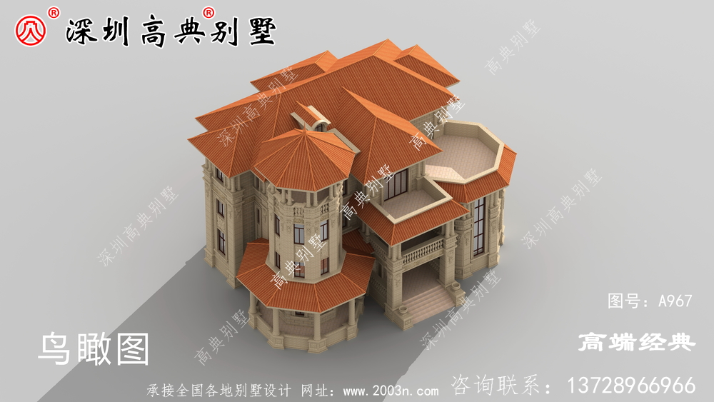 新农村三层楼的照片,一般不太高,三层别墅很常见