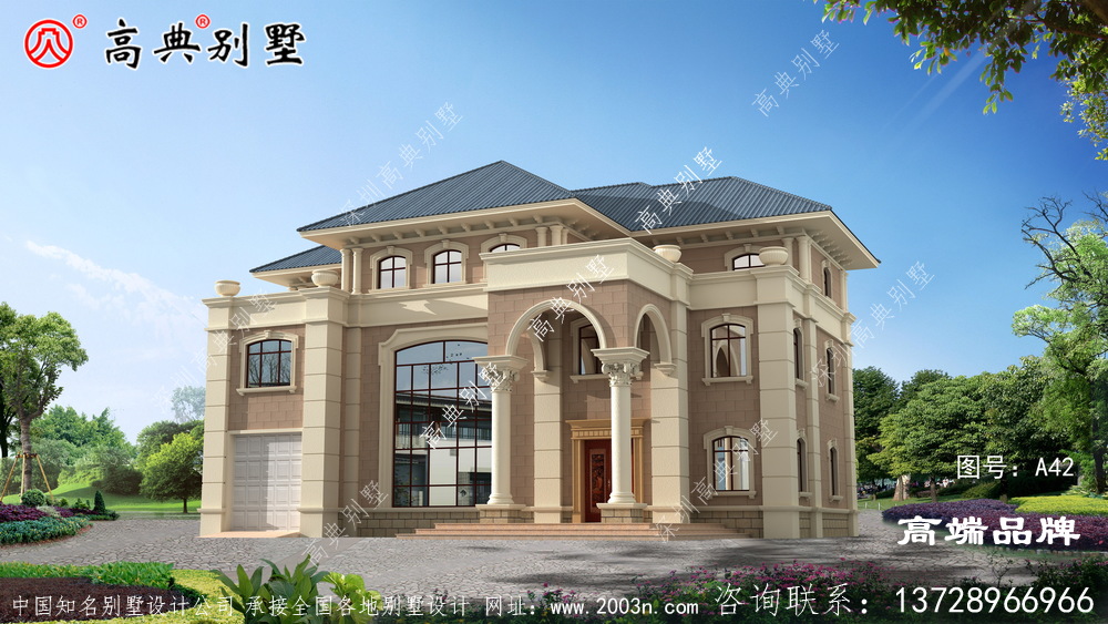 老家建别墅，闲暇时回乡静享安逸生活