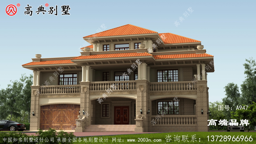 覆瓦坡顶保留了经典欧式建筑的神韵和精髓