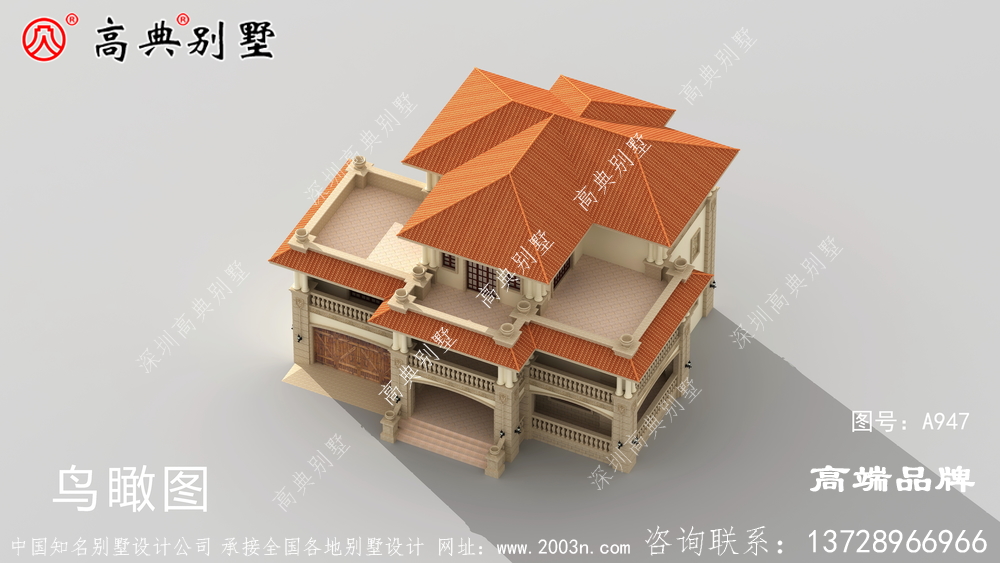 覆瓦坡顶保留了经典欧式建筑的神韵和精髓