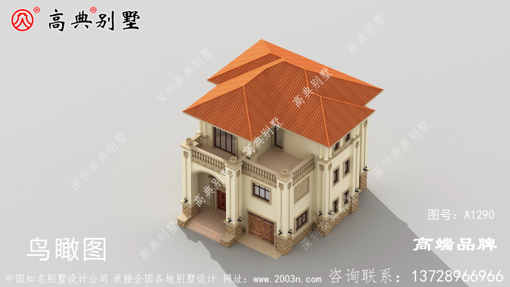 不知道这款简欧三层别墅是否让大家满意呢？