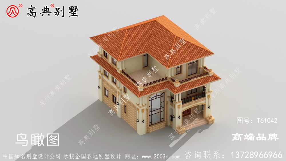 复式三层户型住宅，配上多阳台室外活动空间广